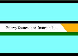 Energy Sources and Information - FreeEnergy2!